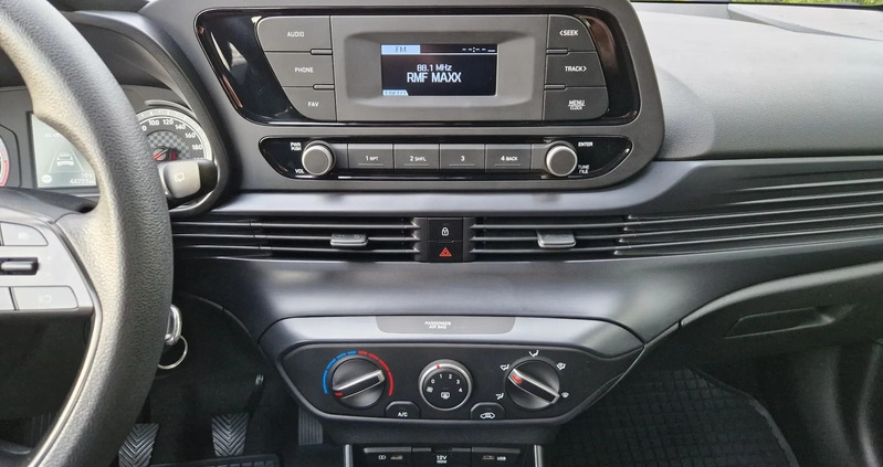 Hyundai i20 cena 61900 przebieg: 44000, rok produkcji 2022 z Żukowo małe 172